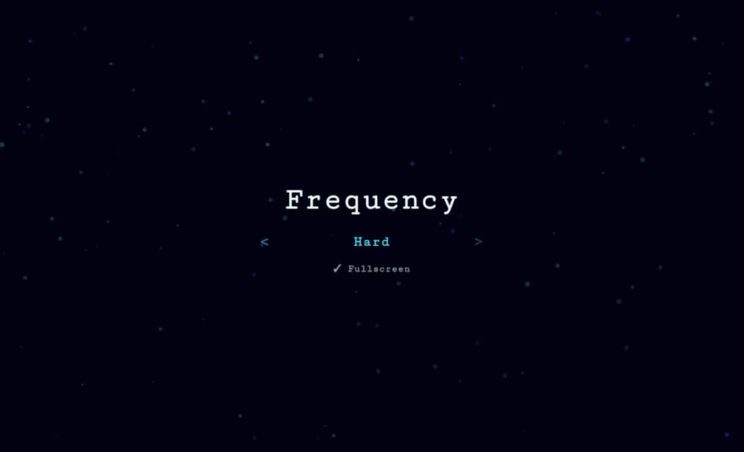 Frequency Gameplay Screenshot