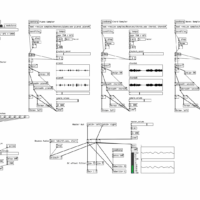 Screen shot of Pure Data project