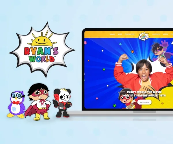 Ryan's World Website Card