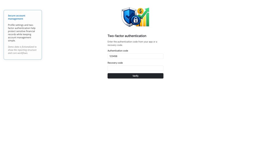 Accounting Hub Screenshot