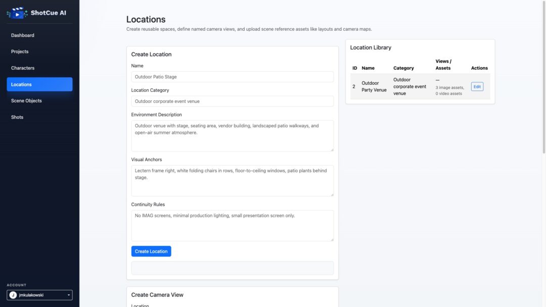 ShotCue Ai Screen Shot