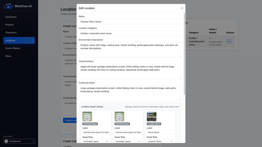 ShotCue Ai Screen Shot